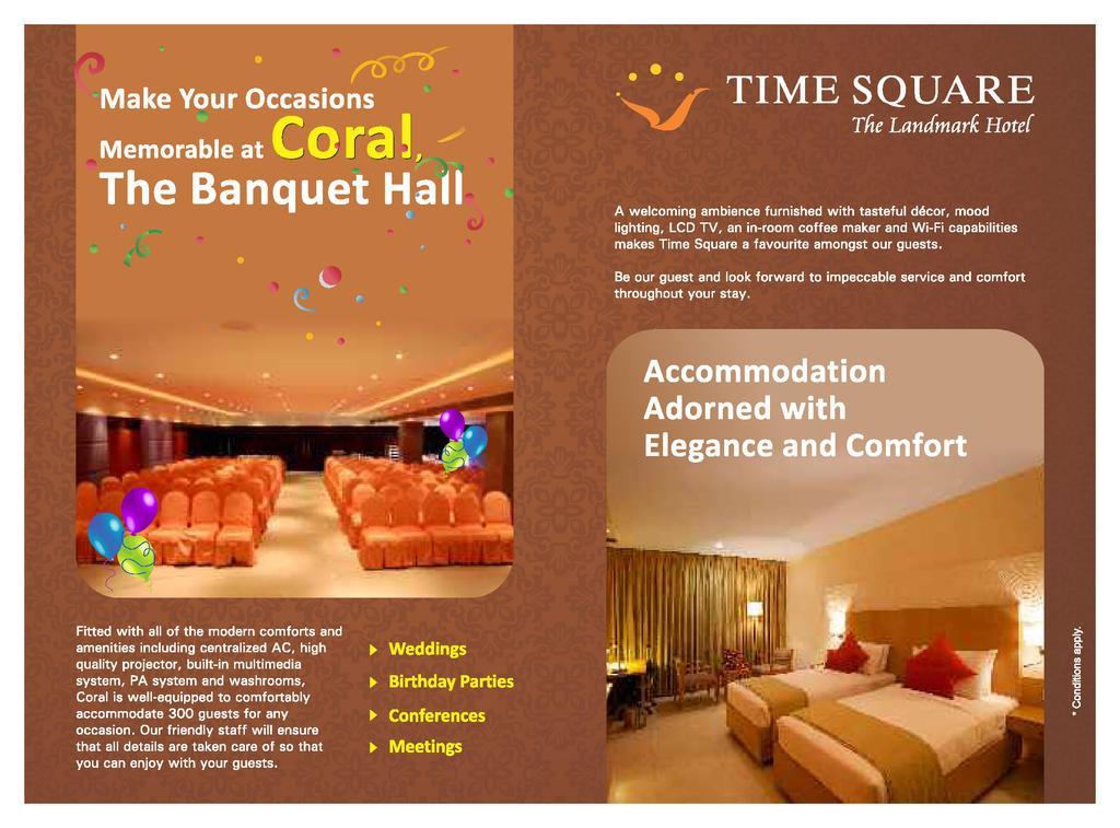 Time Square - The Landmark Hotel 海得拉巴 外观 照片